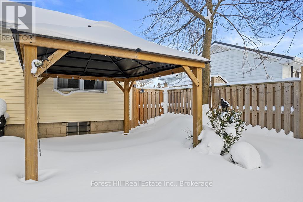 10x12 gazebo in back yard - 58 Edith Avenue, Grey Highlands, ON - Outdoor