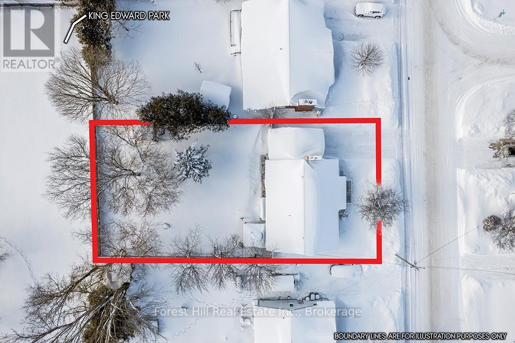 Bird's eye view - 58 Edith Avenue, Grey Highlands, ON -