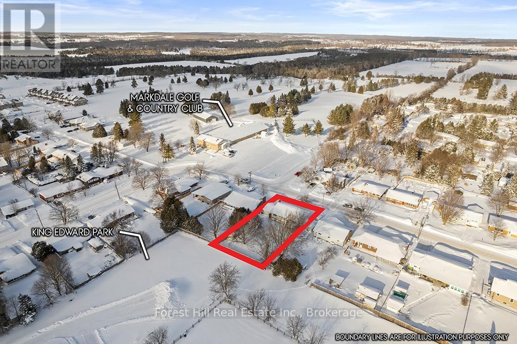 Central small town location - 58 Edith Avenue, Grey Highlands, ON - Outdoor With View