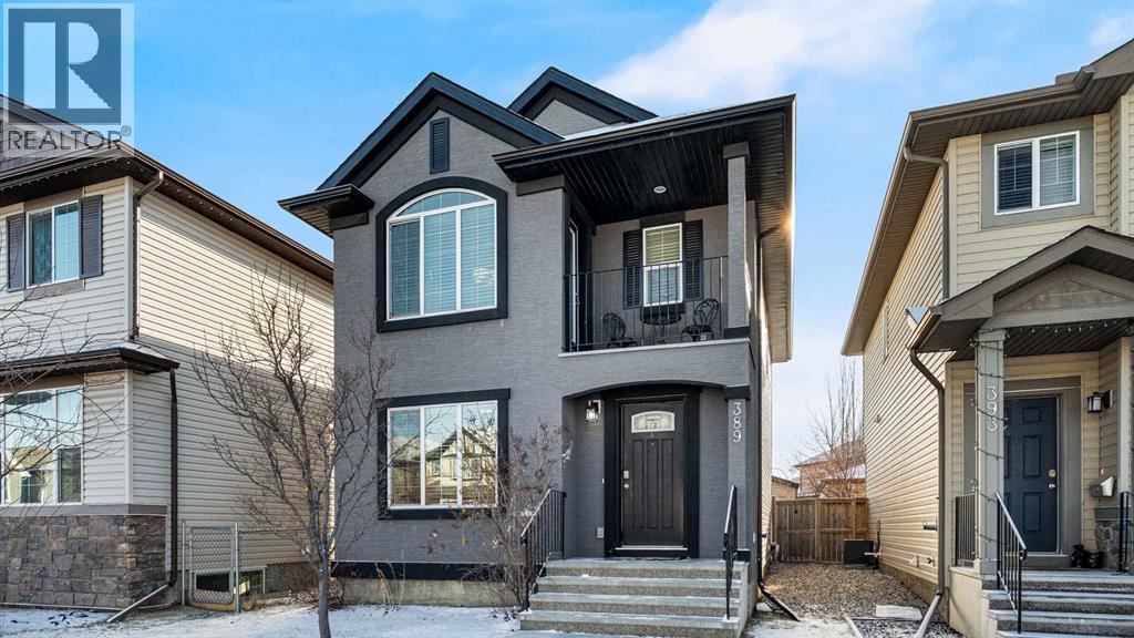 389 Cranberry Circle Se, Calgary, AB - Outdoor With Facade