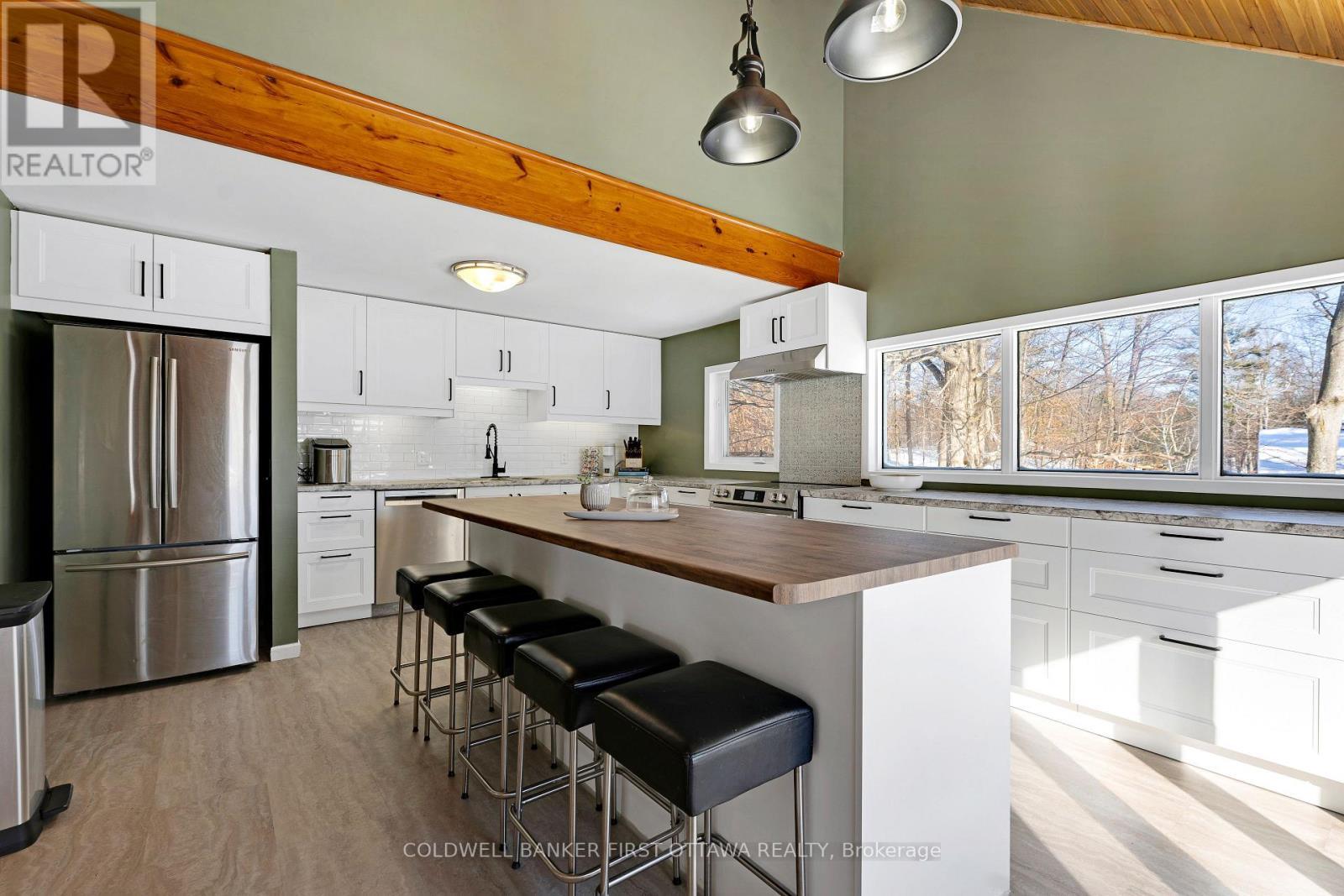 Brand new kitchen, all renovated 2025 - 100 Nagle Way, Tay Valley, ON - Indoor Photo Showing Kitchen With Upgraded Kitchen