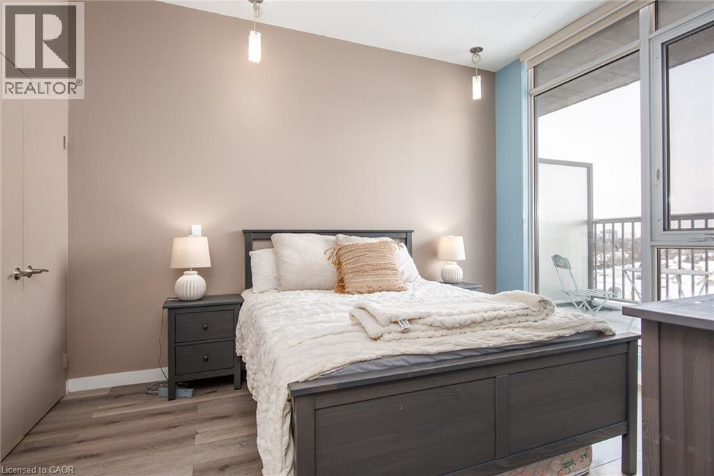191 King Street S Unit# 702, Waterloo, ON - Indoor Photo Showing Bedroom