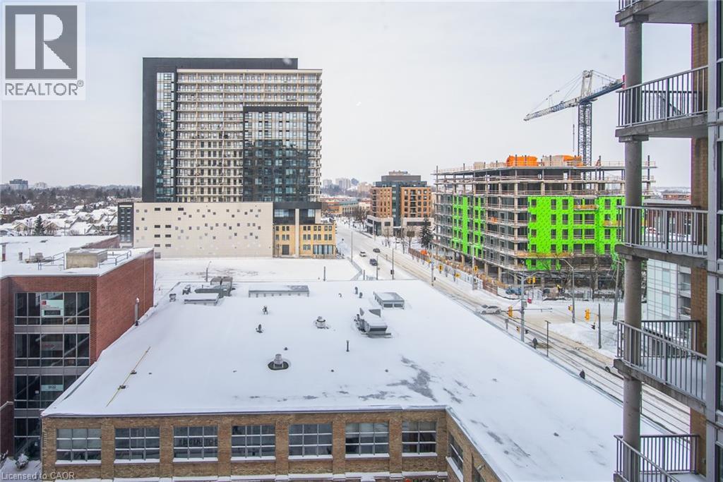 191 King Street S Unit# 702, Waterloo, ON - Outdoor With Balcony