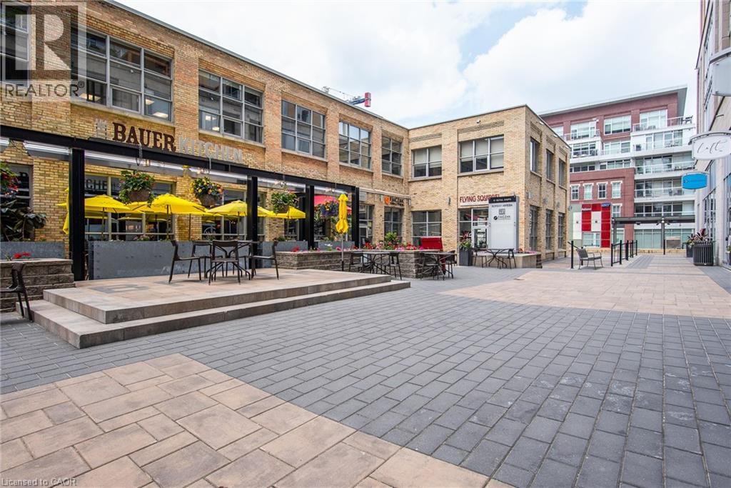 Vincenzo's, Bauer Kitchen, Bauer Bakery, and more just steps outside of the building. - 191 King Street S Unit# 702, Waterloo, ON - Outdoor