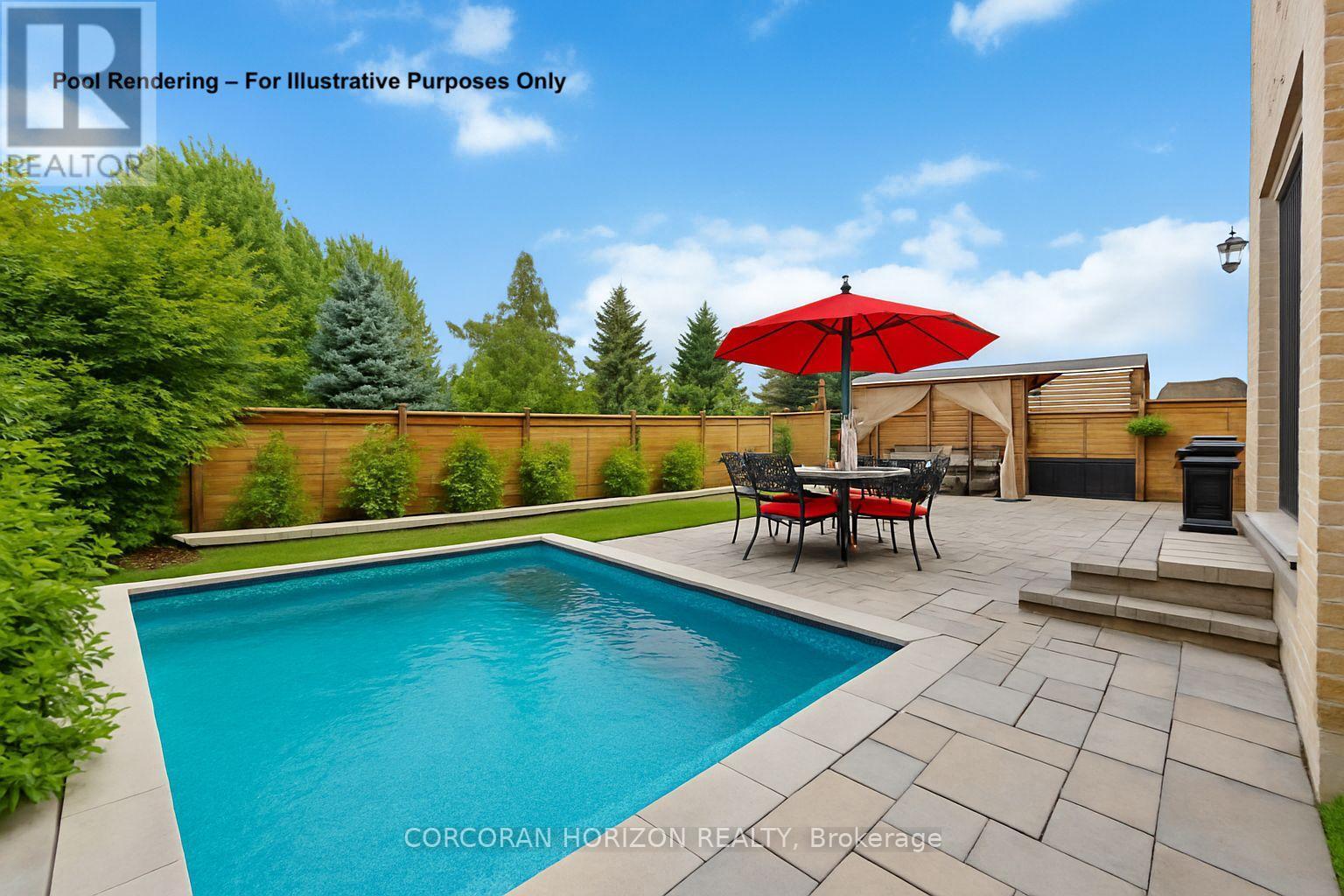 33 Kylemount Court, Vaughan, ON - Outdoor With In Ground Pool With Backyard