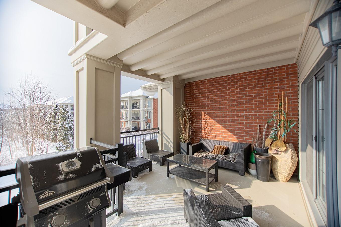 Balcon - 6-688 Rue Des Sureaux, Boucherville, QC - Outdoor With Exterior