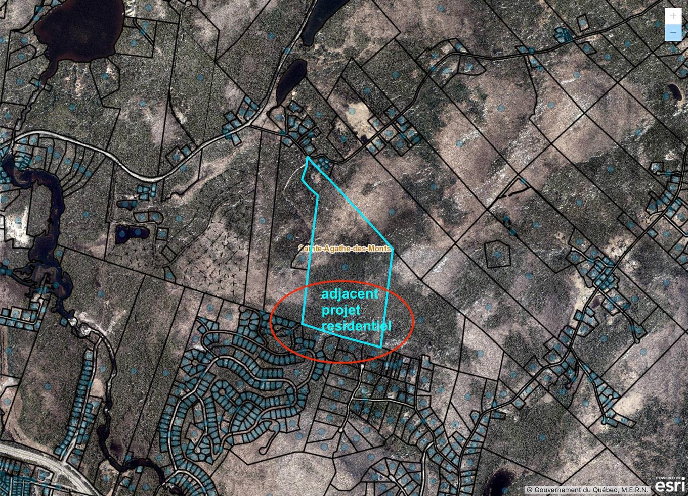 Overall view - 8500 Ch. Ladouceur, Sainte-Agathe-Des-Monts, QC -