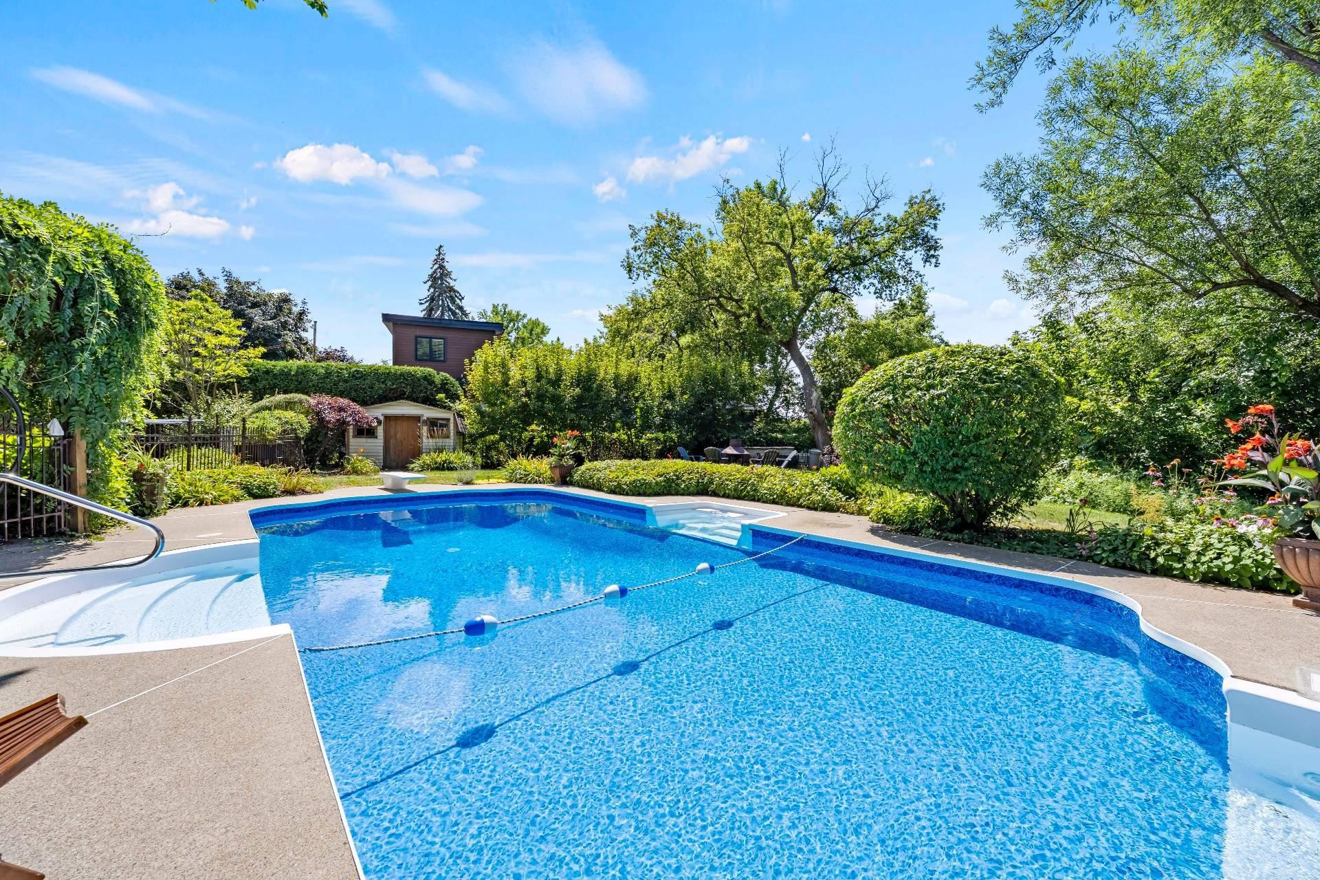 Piscine - 175 Boul. De L'Assomption, Repentigny (Repentigny), QC - Outdoor With In Ground Pool With Backyard