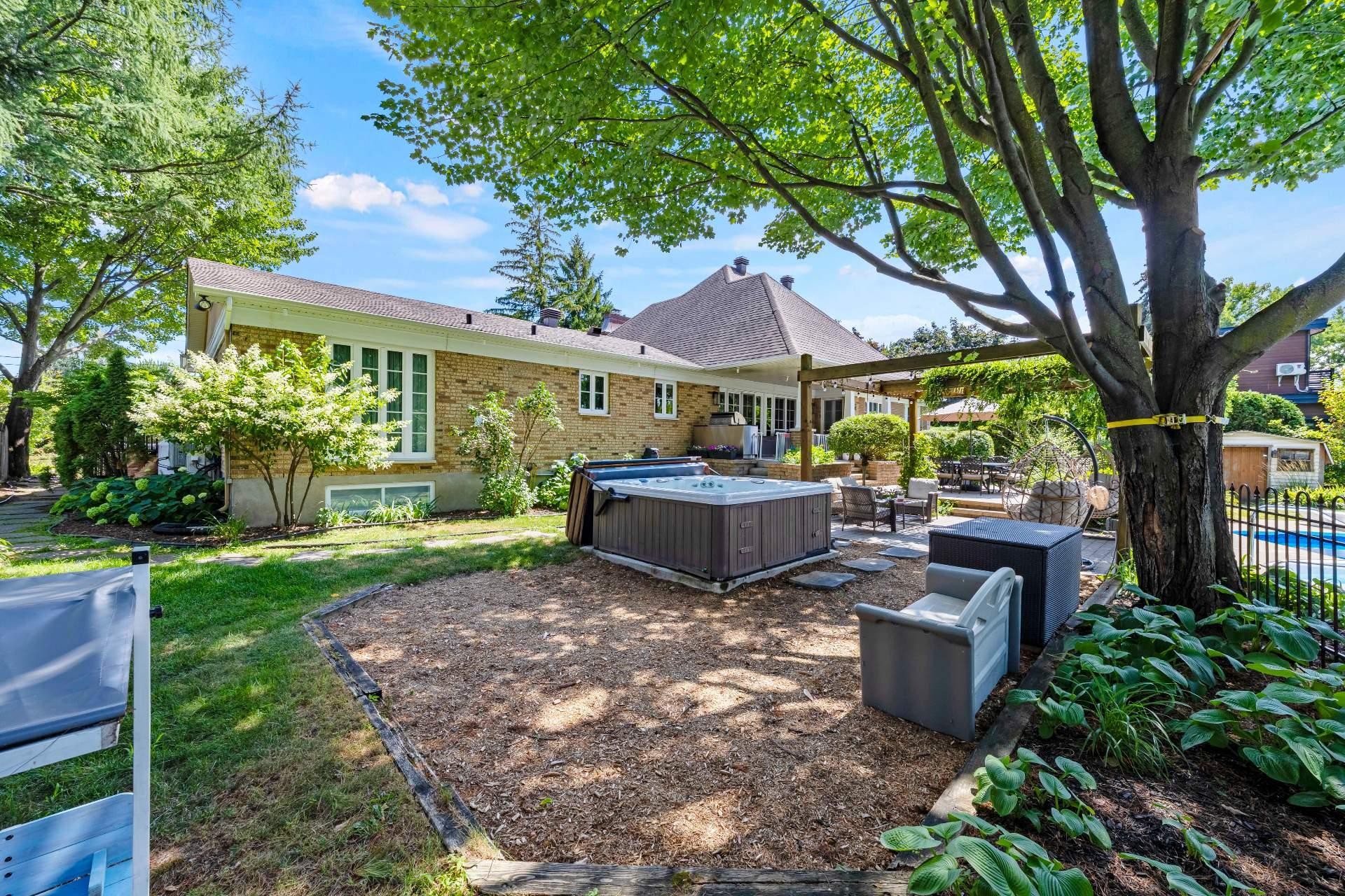 Spa - 175 Boul. De L'Assomption, Repentigny (Repentigny), QC - Outdoor With Above Ground Pool With Backyard