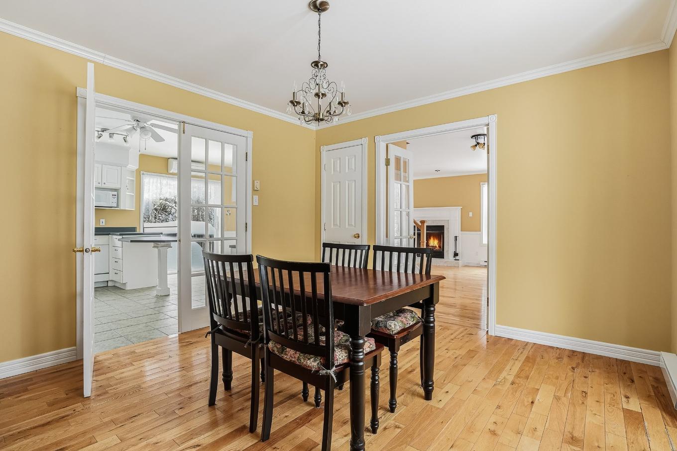 Salle à manger - 3584 Rue Des Châtaigniers, Sherbrooke (Brompton/Rock Forest/Saint-Élie/Deauville), QC - Indoor Photo Showing Dining Room