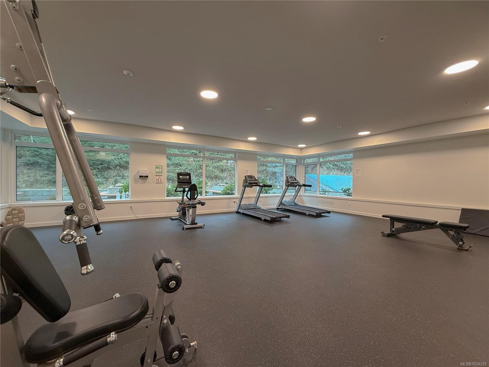 202-684 Island Hwy South, Campbell River, BC - Indoor Photo Showing Gym Room