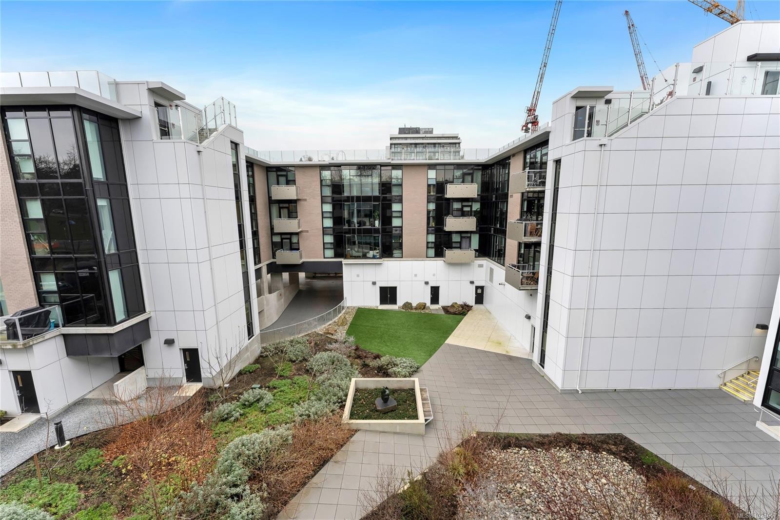 N312-1105 Pandora Ave, Victoria, BC - Outdoor With Balcony