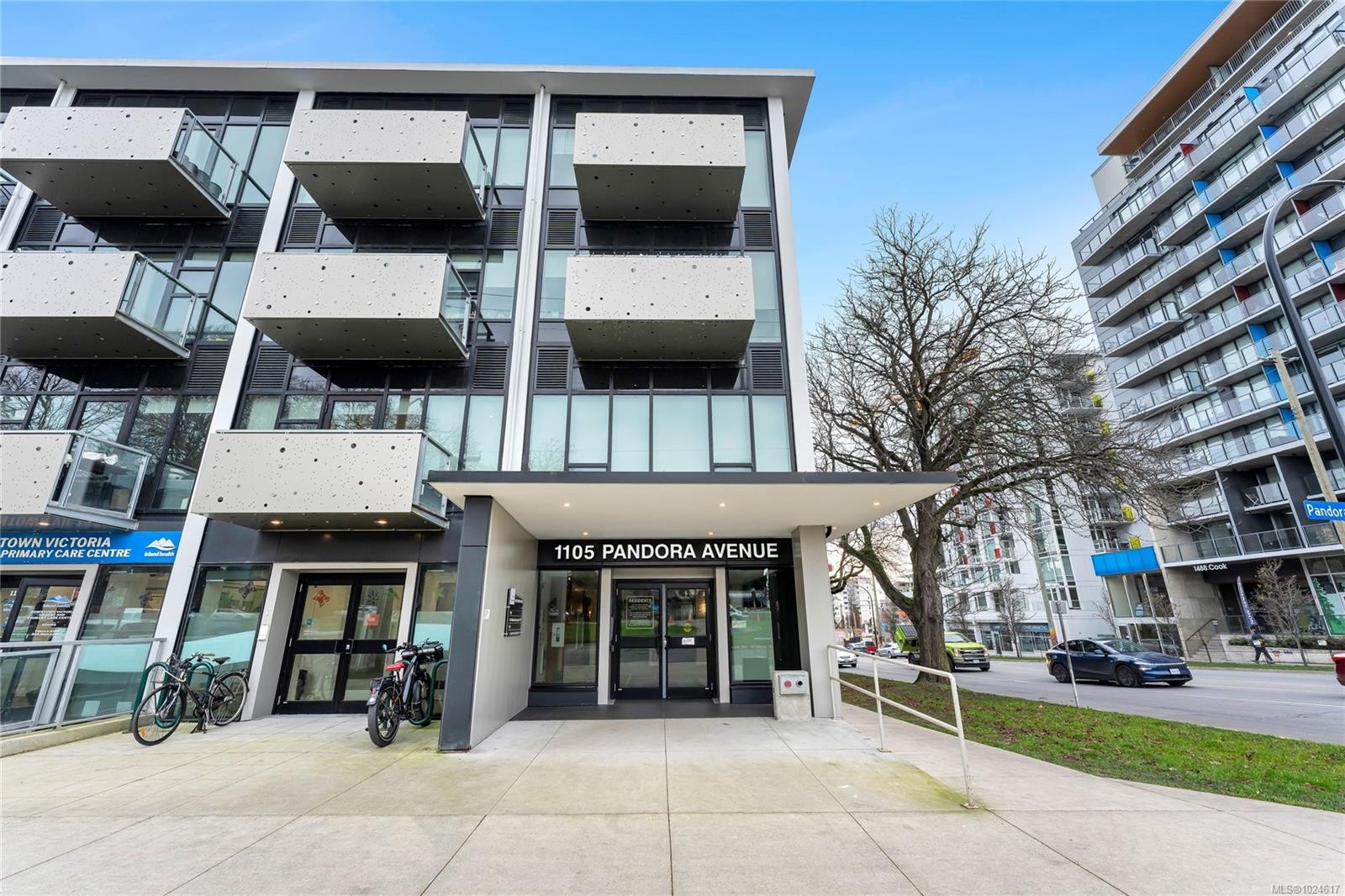 N312-1105 Pandora Ave, Victoria, BC - Outdoor With Balcony