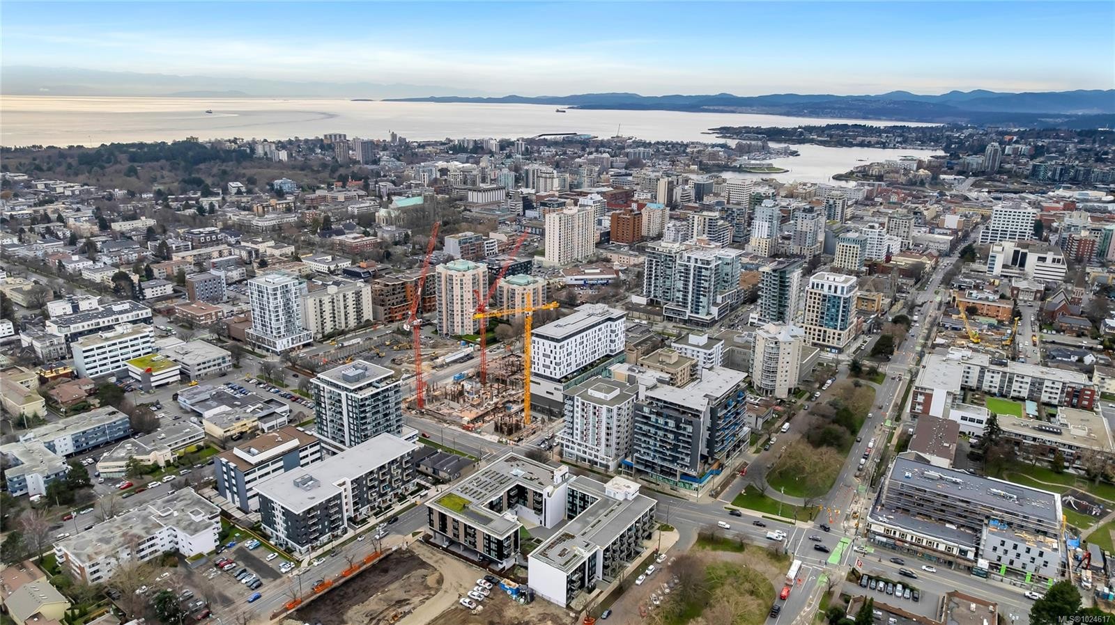 N312-1105 Pandora Ave, Victoria, BC - Outdoor With Body Of Water With View