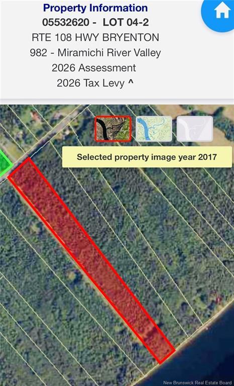 Lot 04-2 Route 108, Bryenton, NB