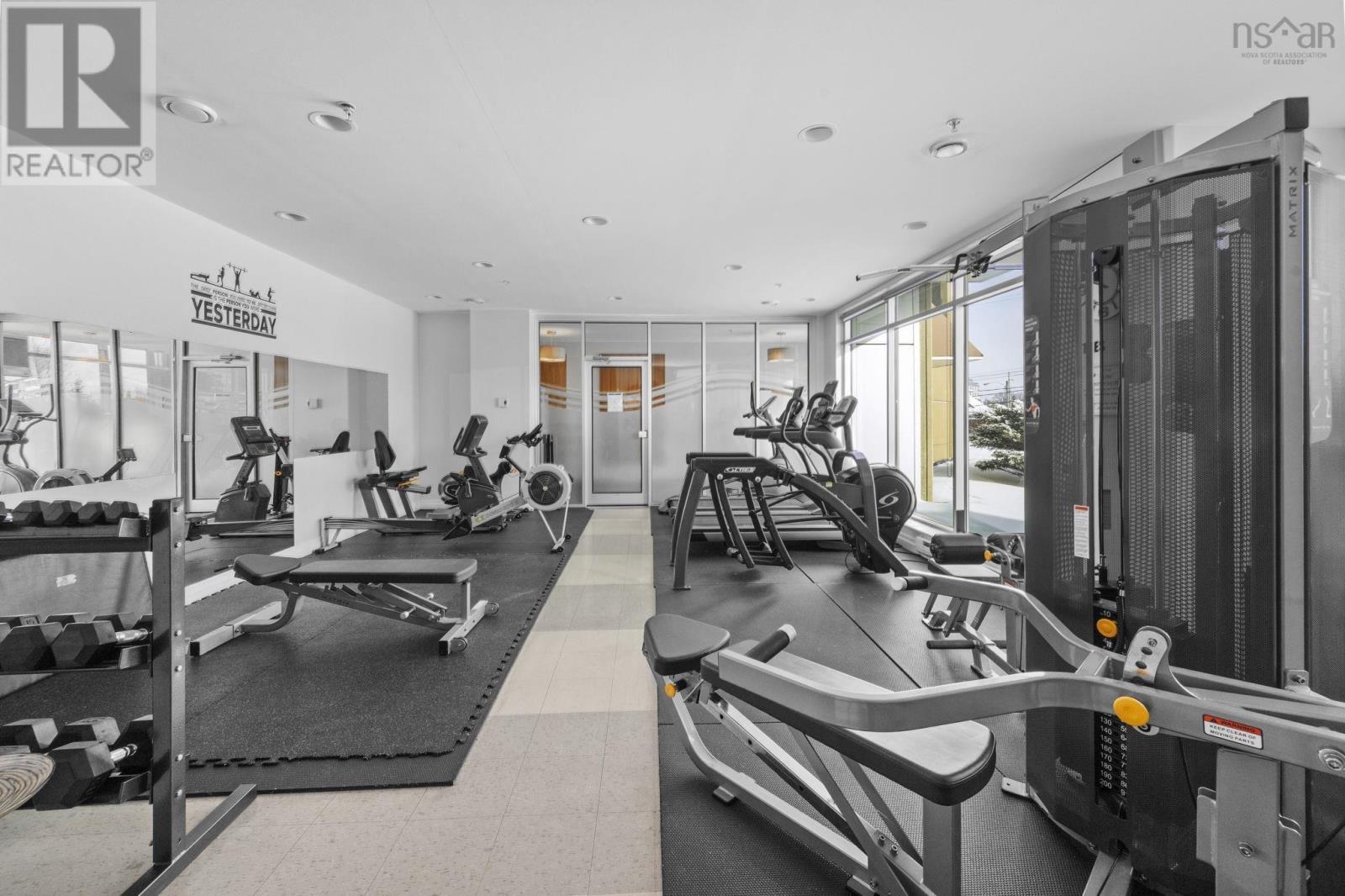 1205 2677 Gladstone Street, Halifax, NS - Indoor Photo Showing Gym Room