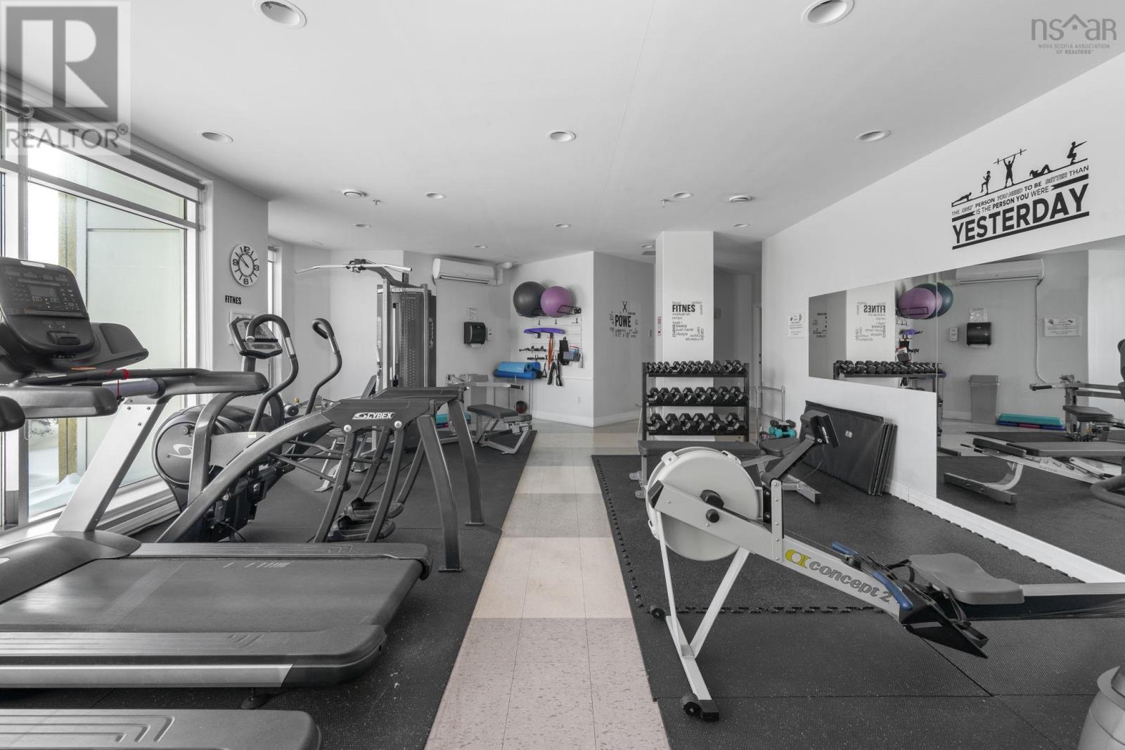 1205 2677 Gladstone Street, Halifax, NS - Indoor Photo Showing Gym Room