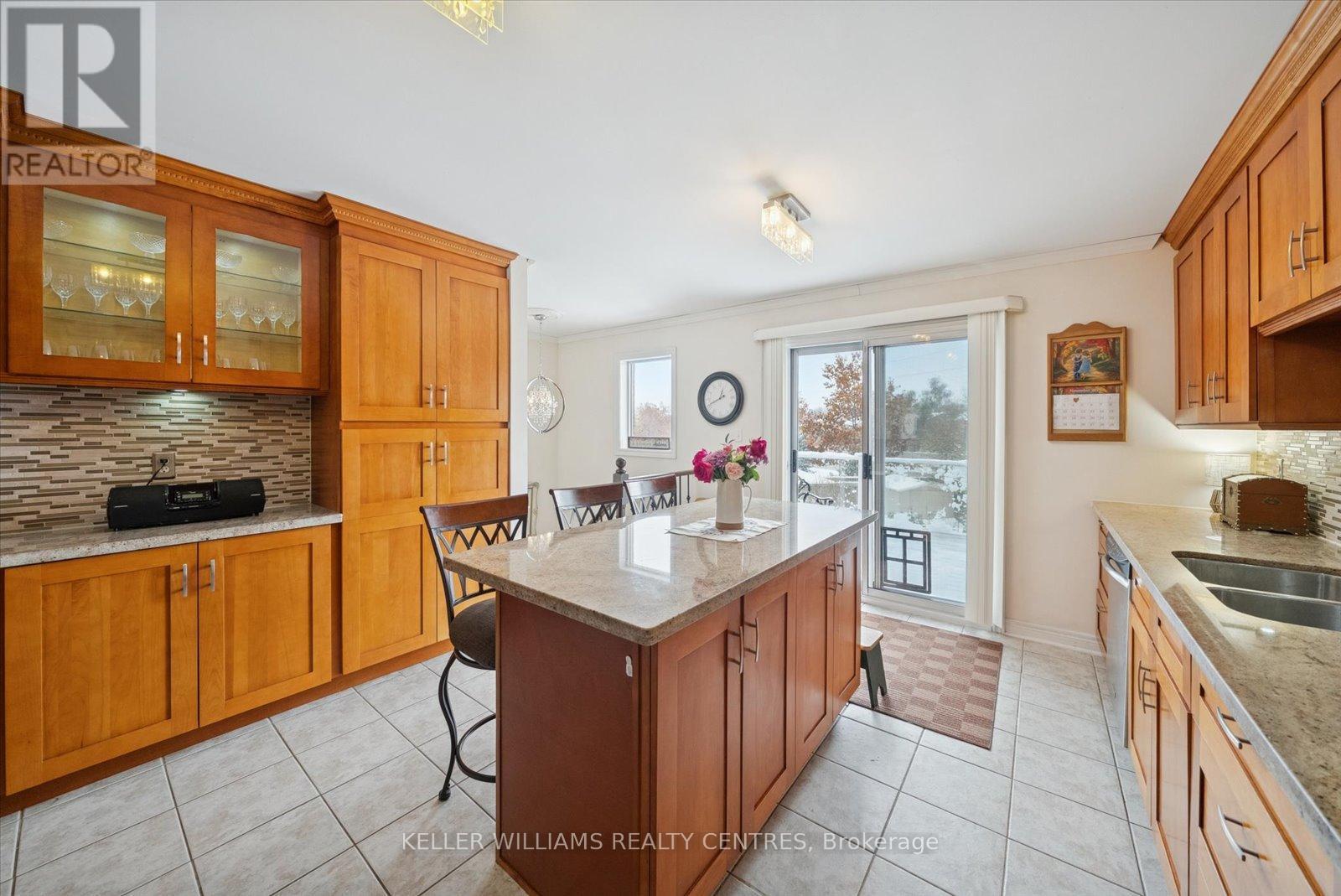 76 Kerfoot Street, Georgina, ON - Indoor Photo Showing Kitchen With Double Sink