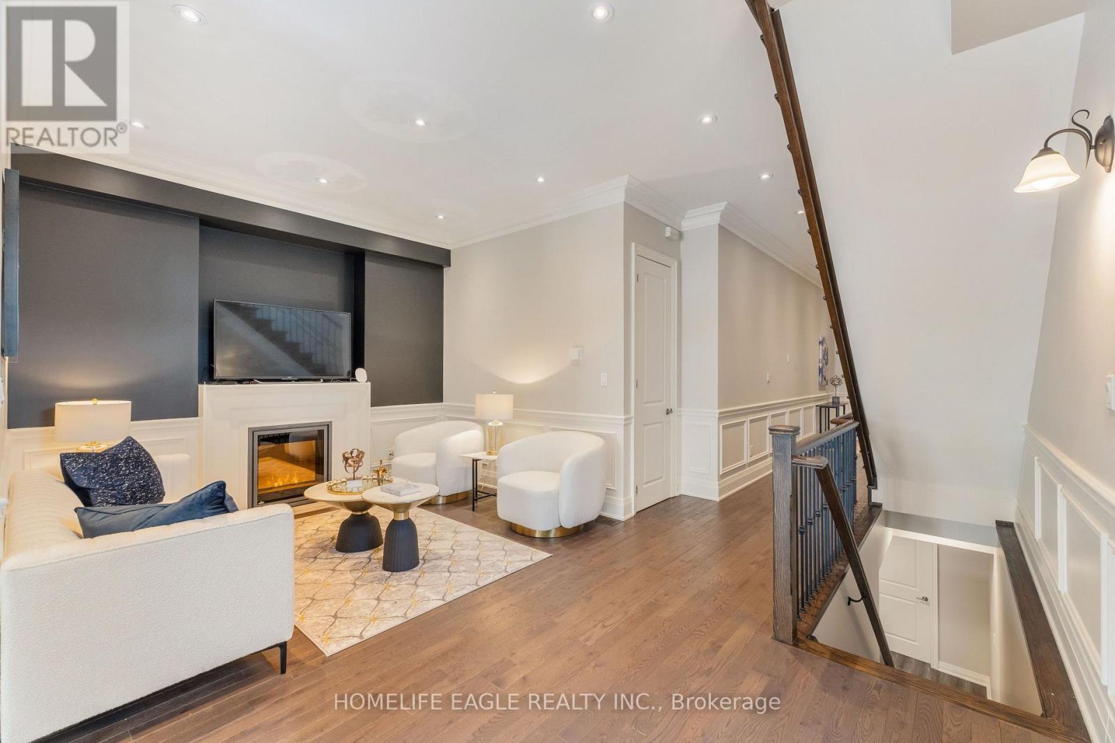 97B Craiglee Drive, Toronto, ON - Indoor With Fireplace