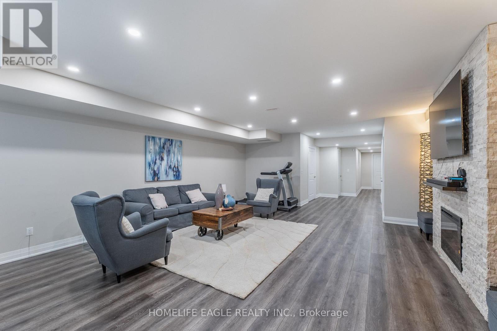 97B Craiglee Drive, Toronto, ON - Indoor With Fireplace