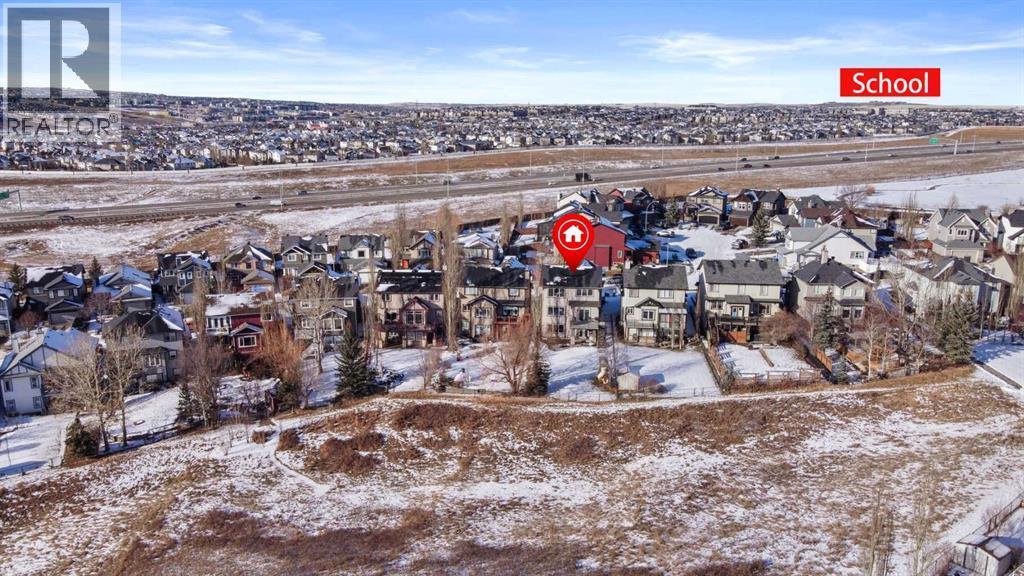 157 Hidden Creek Road Nw, Calgary, AB - Outdoor With View