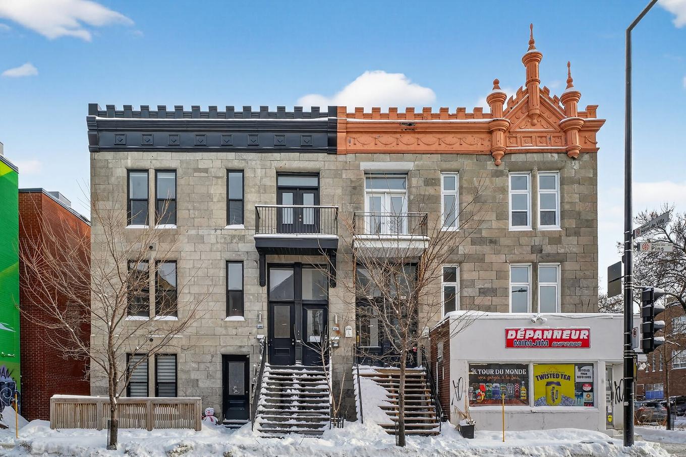 Frontage - 206 Av. Des Pins E., Montréal (Le Plateau-Mont-Royal), QC - Outdoor With Facade