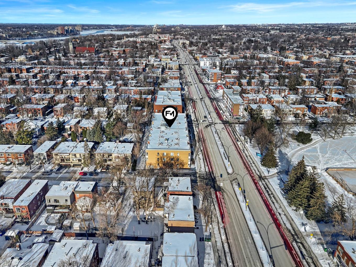 Vue d'ensemble - 206-205 Boul. Henri-Bourassa O., Montréal (Ahuntsic-Cartierville), QC - Outdoor With View