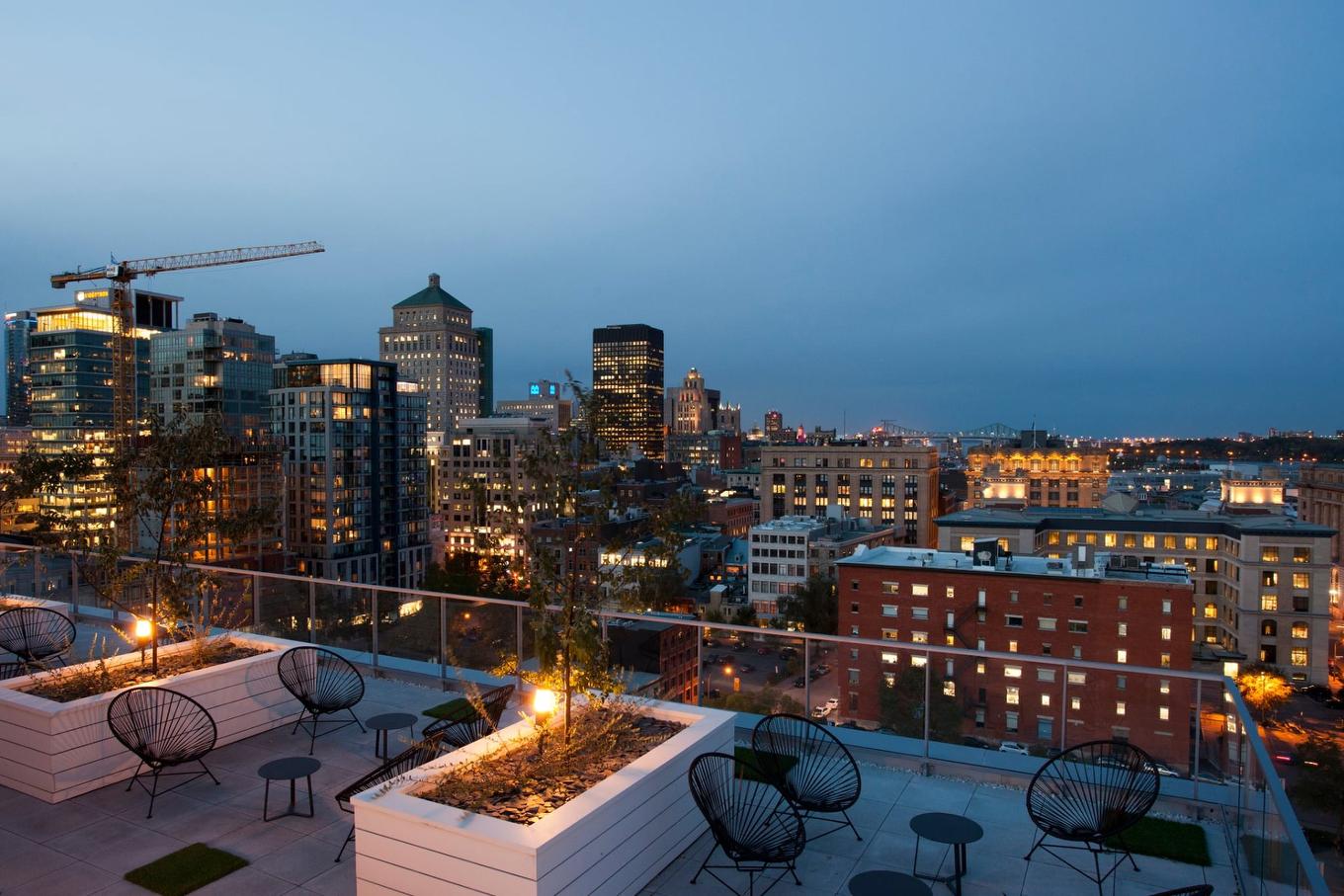 Terrasse - 431-738 Rue St-Paul O., Montréal (Ville-Marie), QC - Outdoor With View