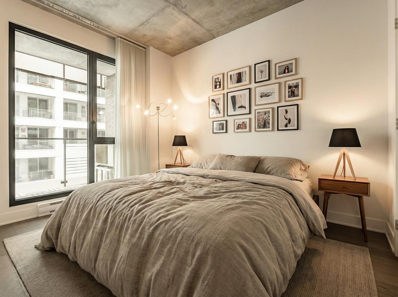 Chambre à coucher principale - 431-738 Rue St-Paul O., Montréal (Ville-Marie), QC - Indoor Photo Showing Bedroom