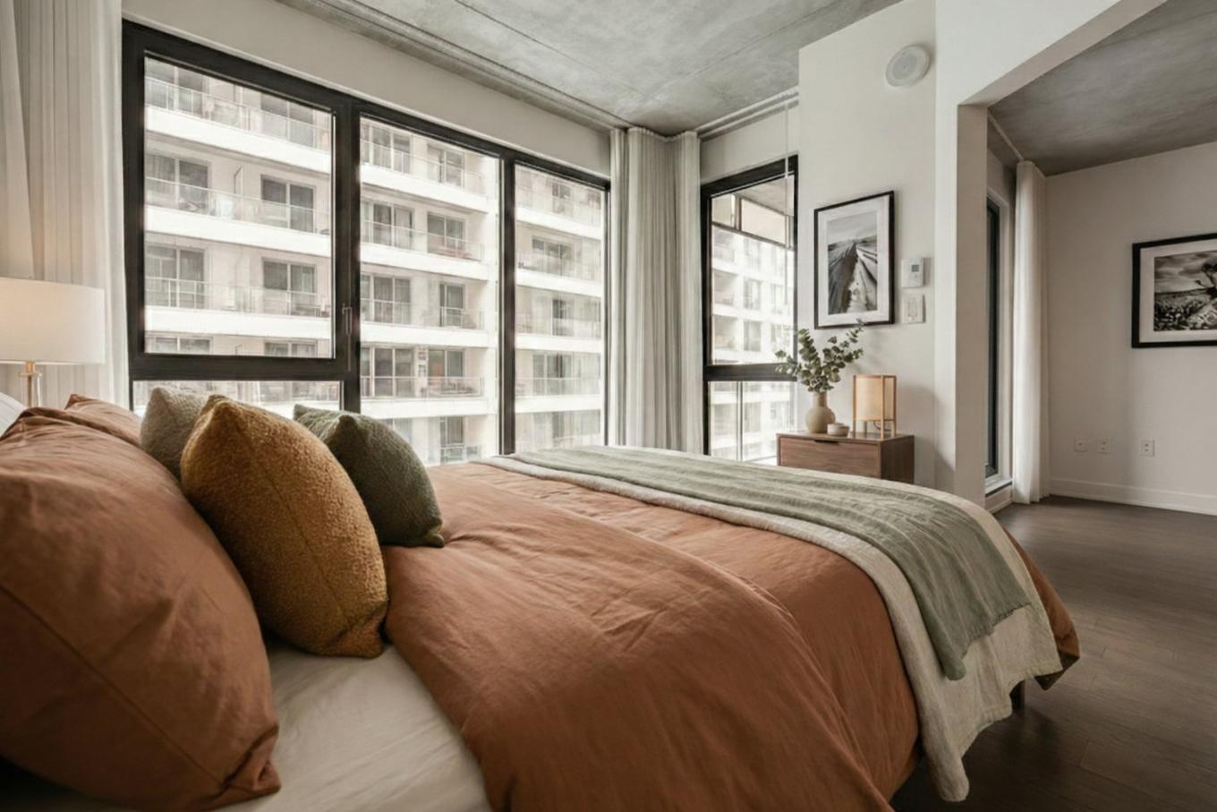 Chambre à coucher - 431-738 Rue St-Paul O., Montréal (Ville-Marie), QC - Indoor Photo Showing Bedroom