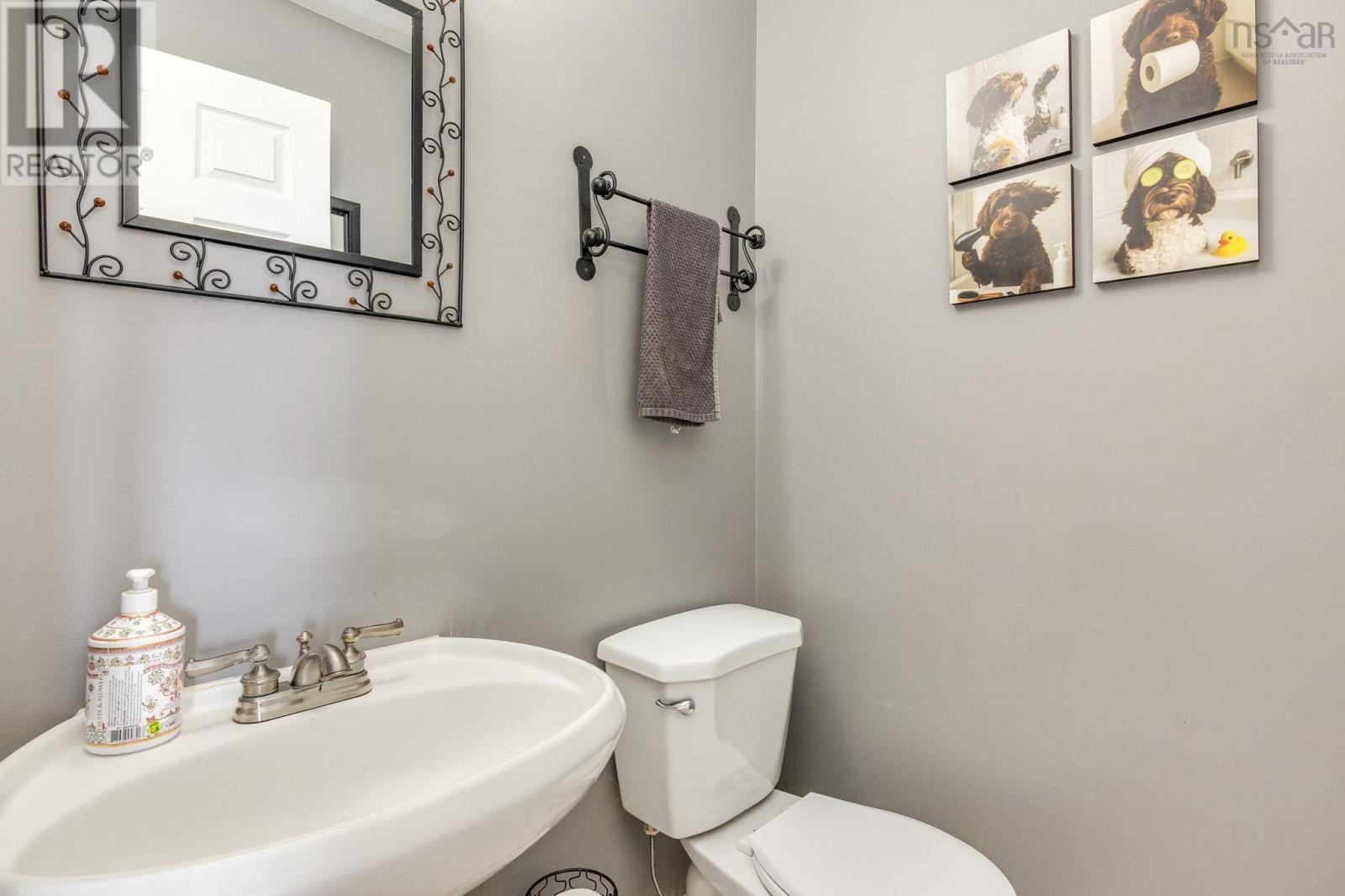 Powder Room - 19 Newport Drive, Fall River, NS - Indoor Photo Showing Bathroom