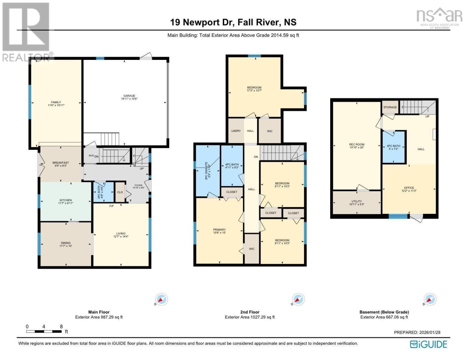 Floor Plans - 19 Newport Drive, Fall River, NS - Other