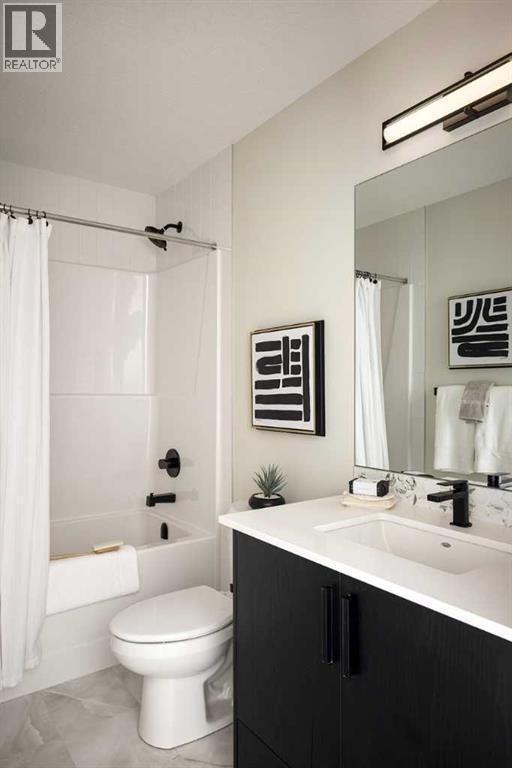 17 Amblefield View Nw, Calgary, AB - Indoor Photo Showing Bathroom