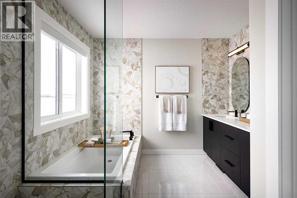 17 Amblefield View Nw, Calgary, AB - Indoor Photo Showing Bathroom