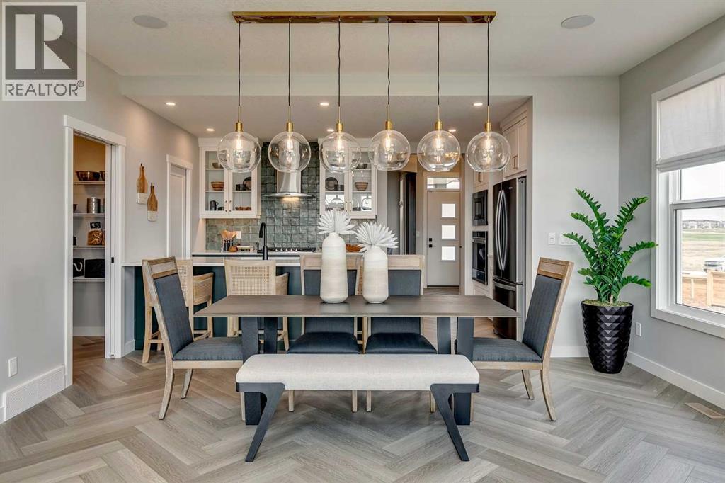 182 Setonstone Green Se, Calgary, AB - Indoor Photo Showing Dining Room