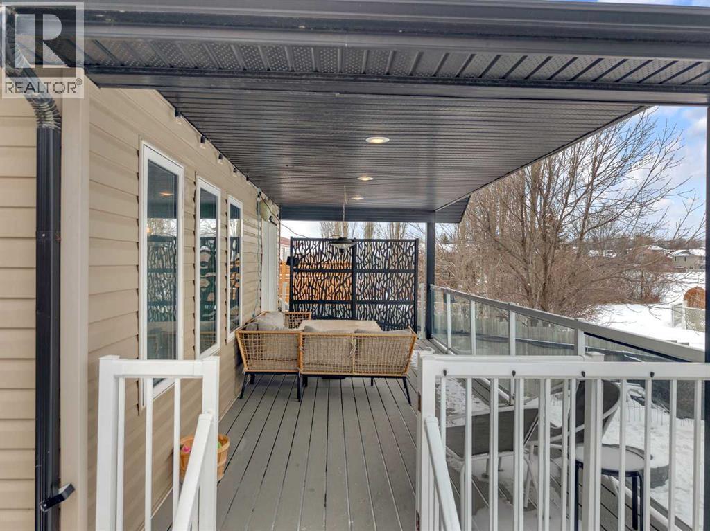 18 Lampard Crescent, Red Deer, AB - Outdoor With Deck Patio Veranda With Exterior