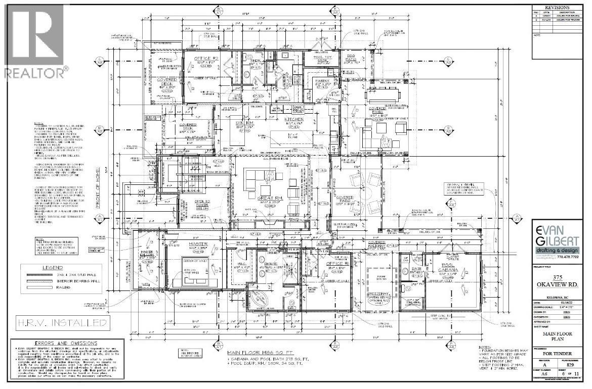 Conceptual drawing! - 375 Okaview Road, Kelowna, BC