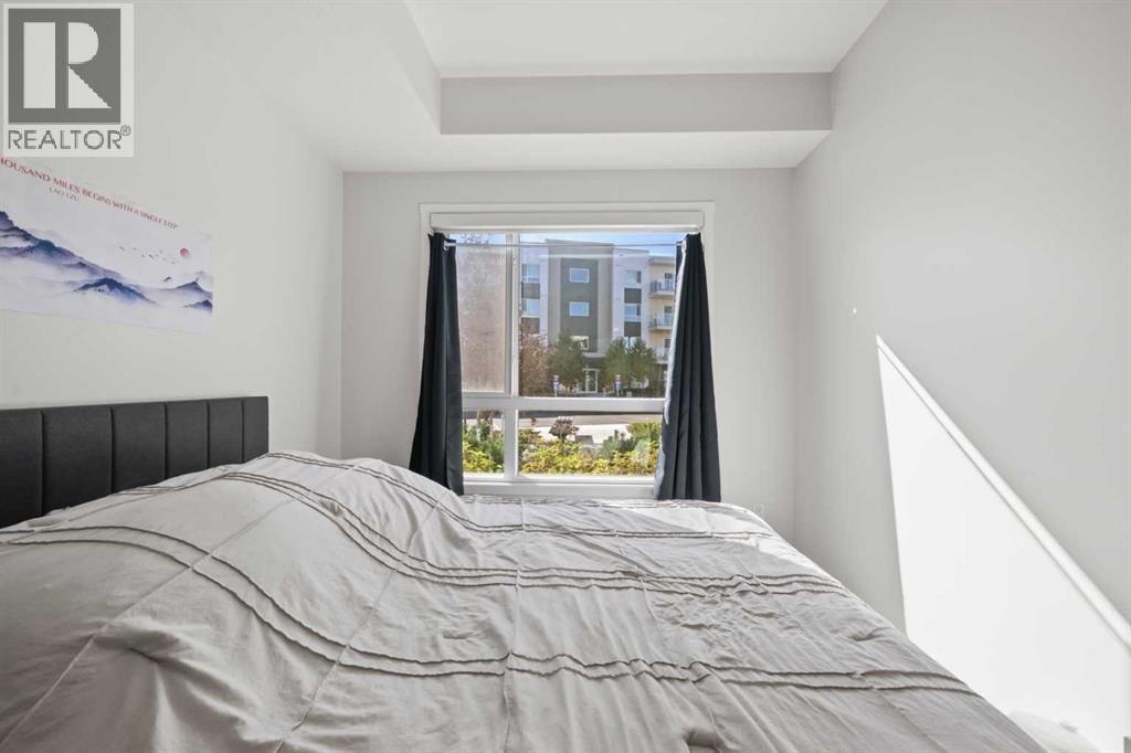 1104, 220 Seton Grove Se, Calgary, AB - Indoor Photo Showing Bedroom