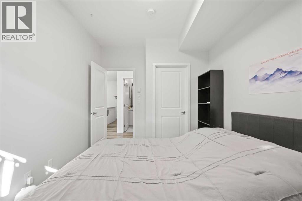 1104, 220 Seton Grove Se, Calgary, AB - Indoor Photo Showing Bedroom