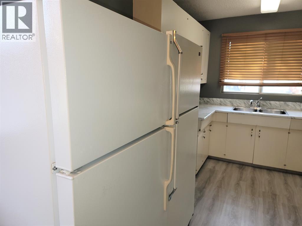 38 Wells Street, Red Deer, AB - Indoor Photo Showing Kitchen With Double Sink
