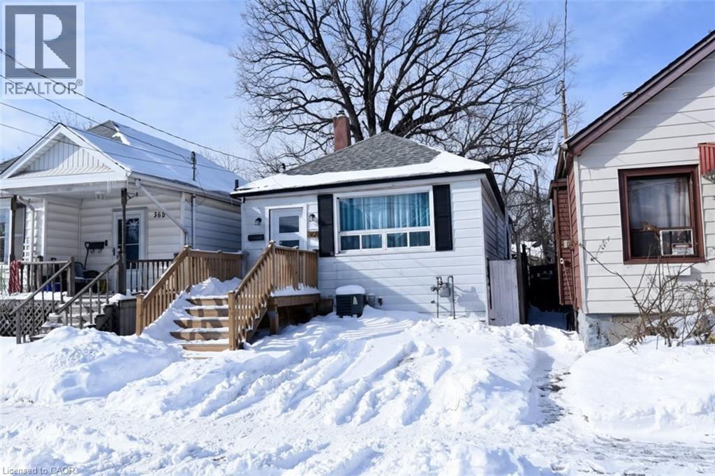View of front of property with a chimney - 371 Fairfield Avenue, Hamilton, ON - Outdoor