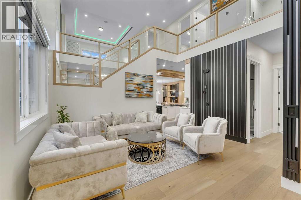 2012 Waterbury Road, Chestermere, AB - Indoor Photo Showing Living Room