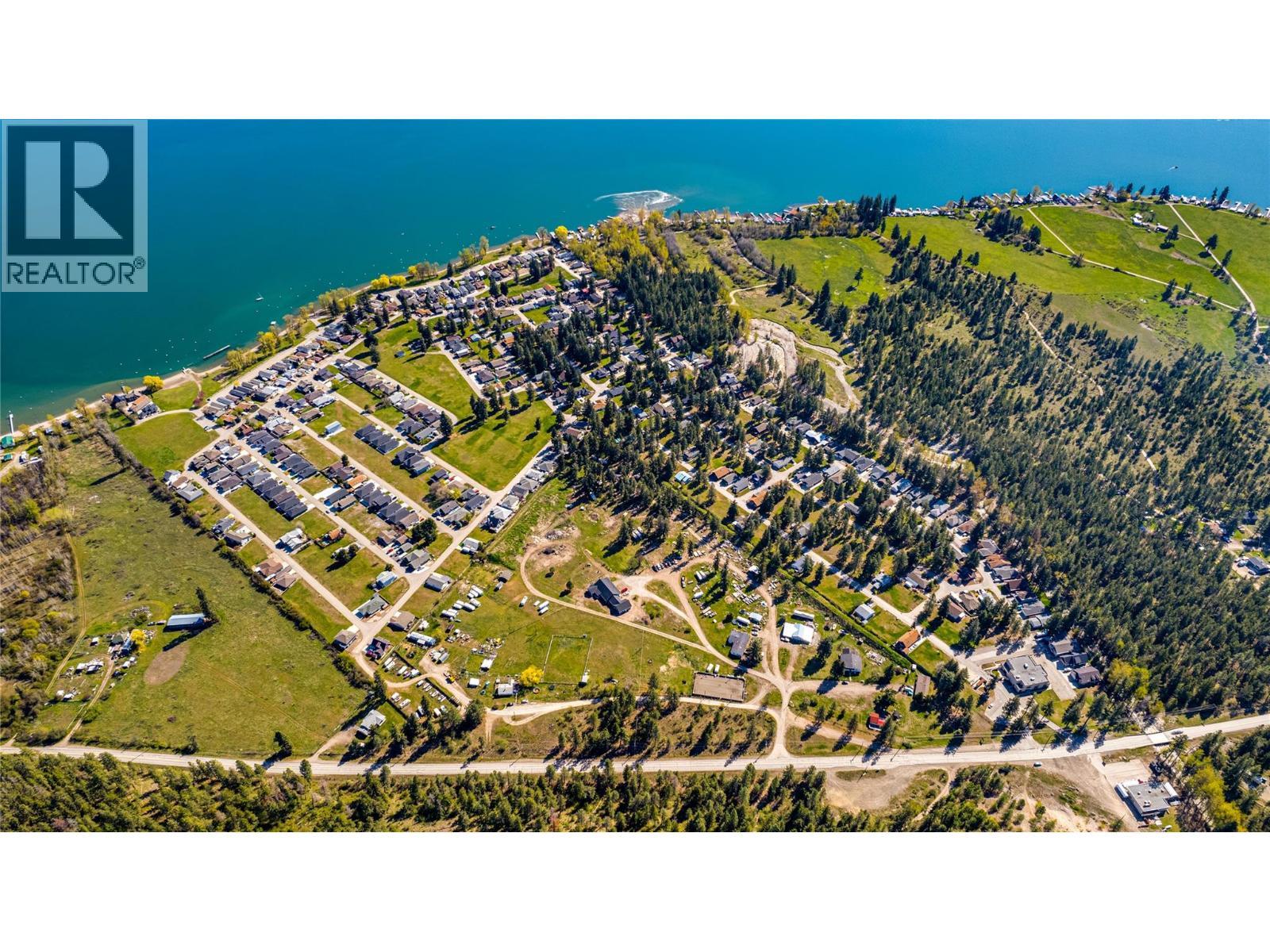 arial of Parker Cove - 592 Nighthawk Avenue, Vernon, BC - Outdoor With View