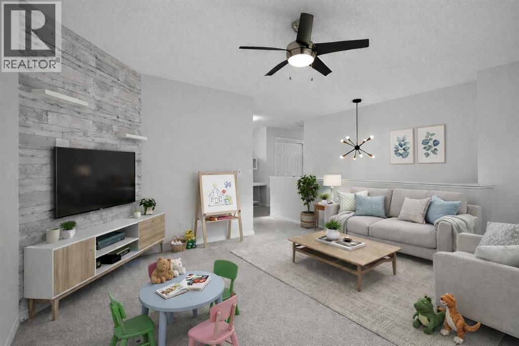 Virtual Staging - 114 Walgrove Green Se, Calgary, AB - Indoor Photo Showing Living Room