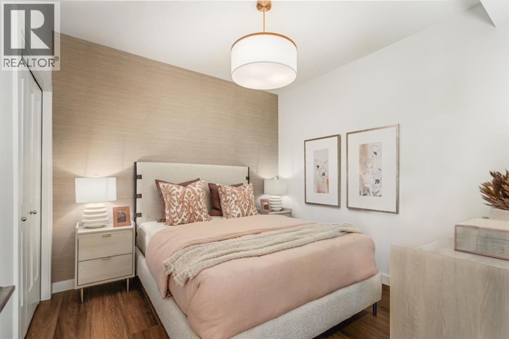 118, 20 Cascade Ridge, Canmore, AB - Indoor Photo Showing Bedroom