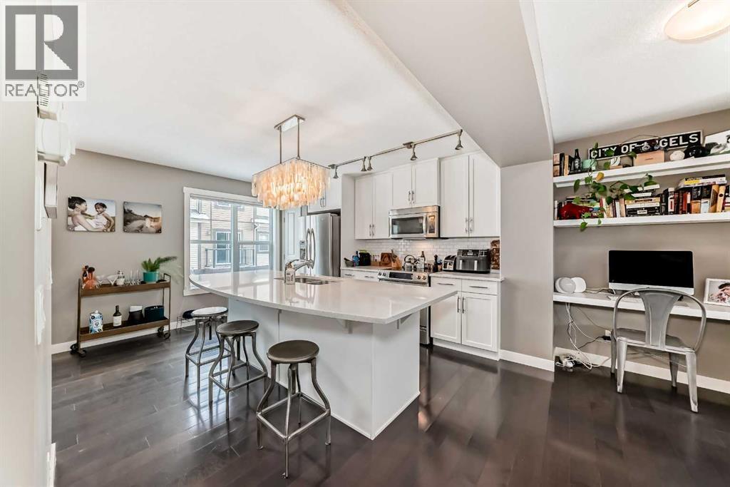 105 Mckenzie Towne Square Se, Calgary, AB - Indoor Photo Showing Kitchen