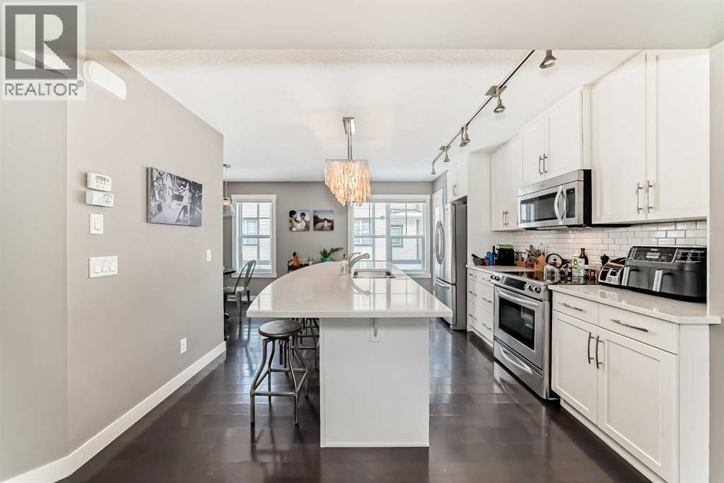 105 Mckenzie Towne Square Se, Calgary, AB - Indoor Photo Showing Kitchen With Upgraded Kitchen