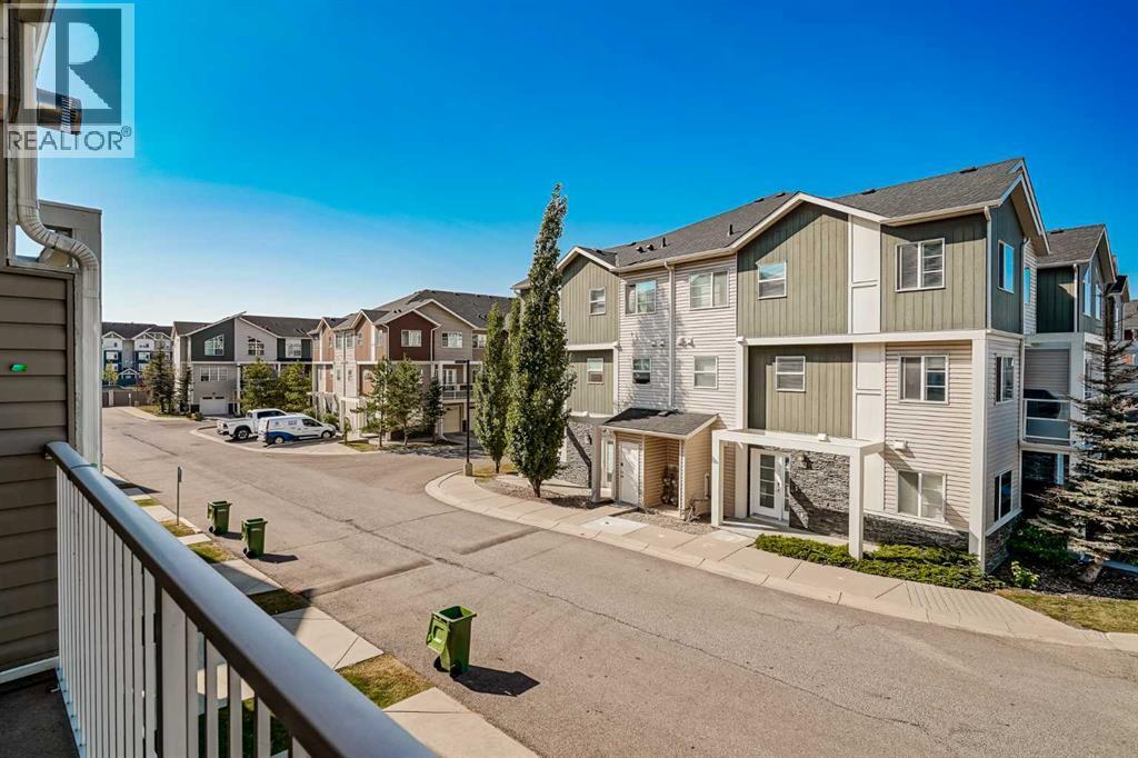 108 Redstone View Ne, Calgary, AB - Outdoor With Balcony With Facade