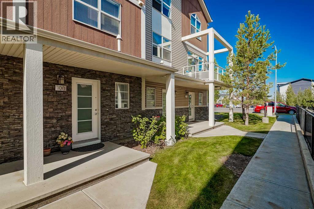 108 Redstone View Ne, Calgary, AB - Outdoor With Balcony