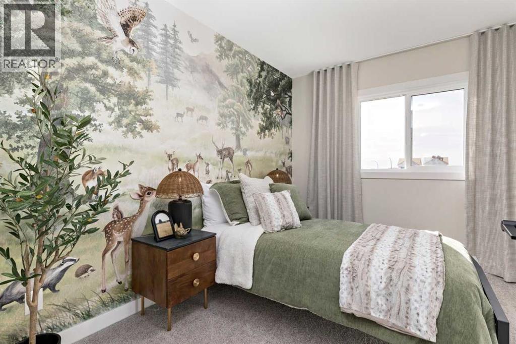 116 Huxland Close Ne, Calgary, AB - Indoor Photo Showing Bedroom